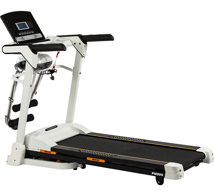 Máy chạy bộ Poongsan TMP-889 được trang bị chức năng gập bụng